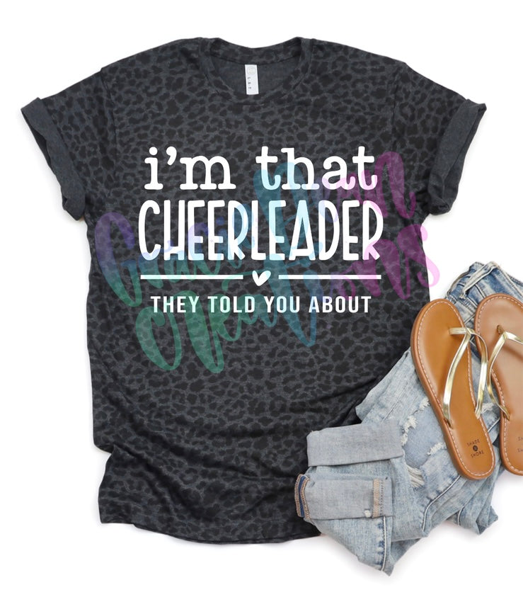 I’m that cheerleader/cheer mom/coach